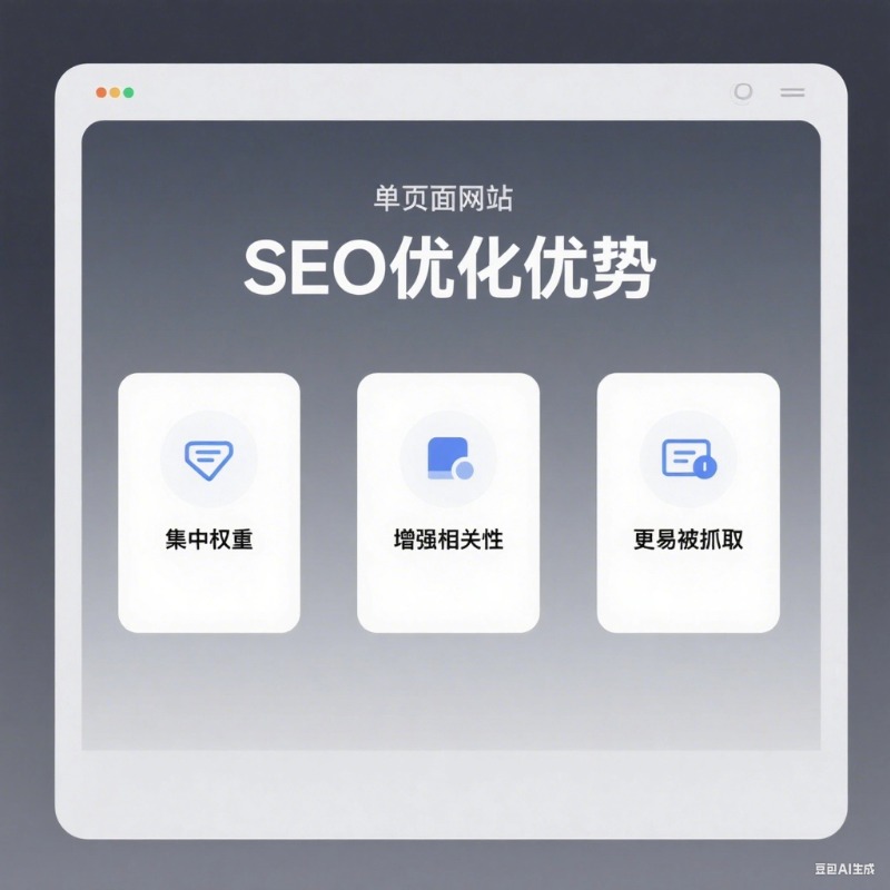 单页面网站 SEO 优化优势