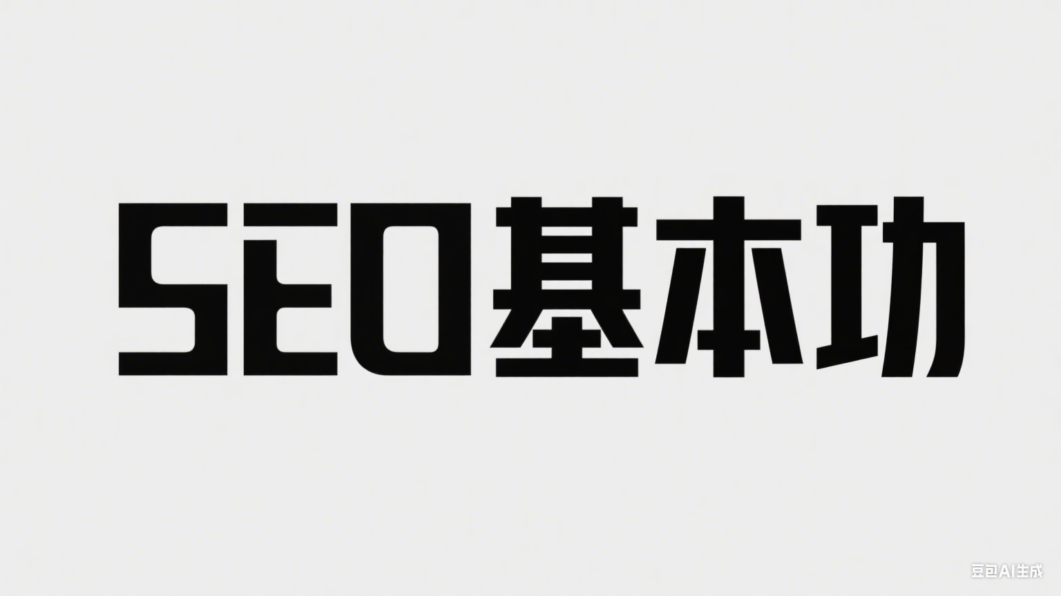 SEO 基本功