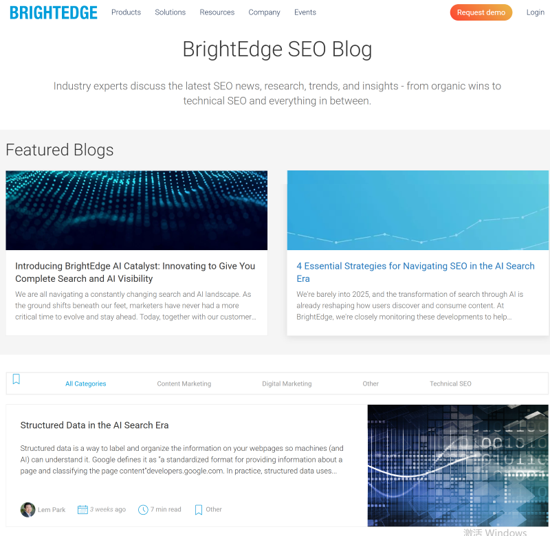 BrightEdge Blog