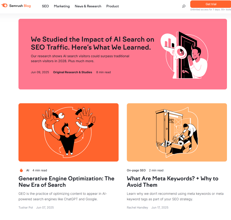 SEMrush Blog